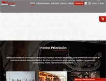 Tablet Screenshot of mariachi2000depuebla.com.mx